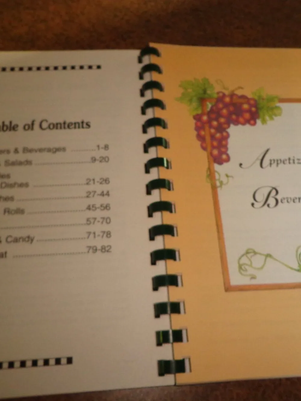 NEW Spiralbound Cookbook THE FRUIT of the SPIRIT Luther Memorial Church 82 Pgs.